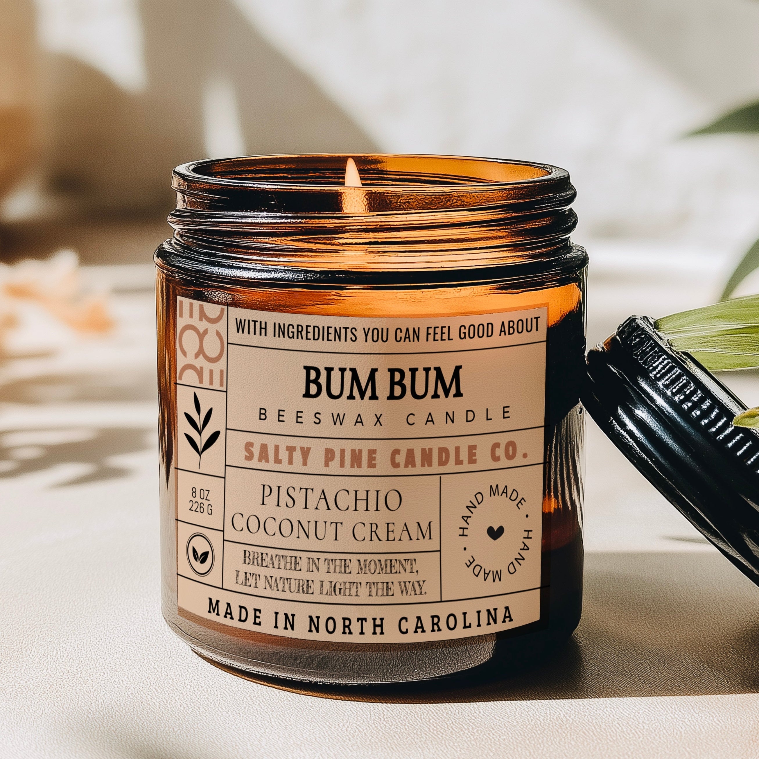 Bum Bum Beeswax Candle