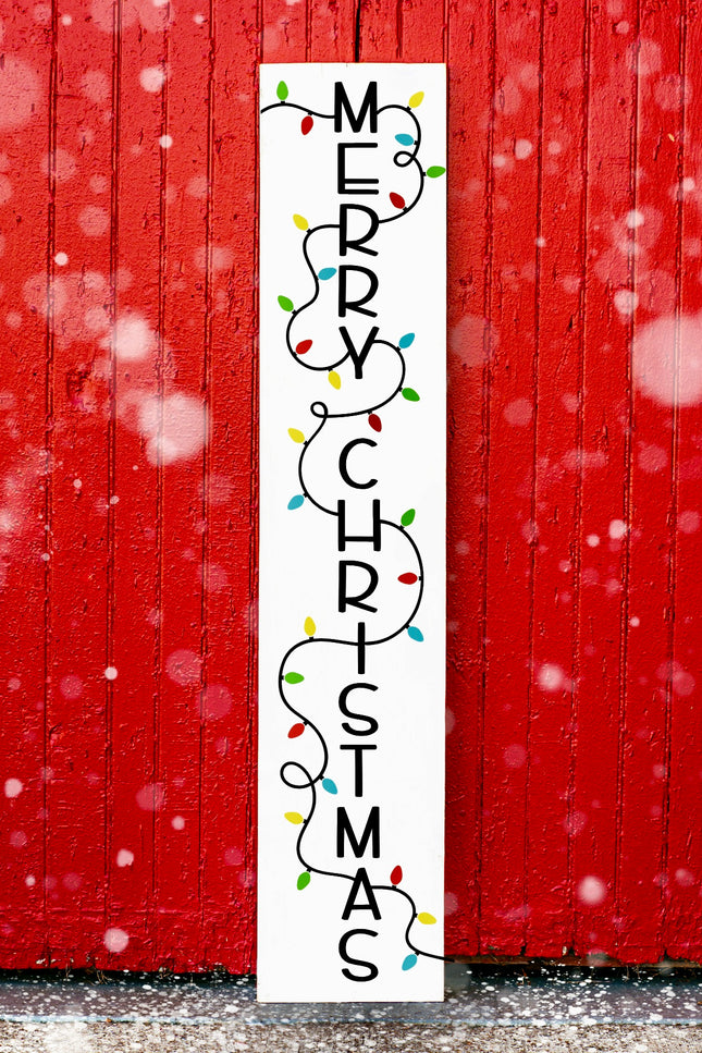 Merry Christmas Welcome Sign