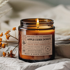 Apple Cider Donut Fall Beeswax Candle