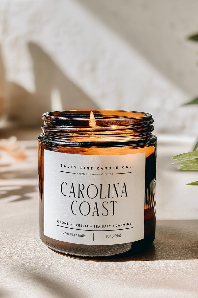 Carolina Coast Beeswax Candle