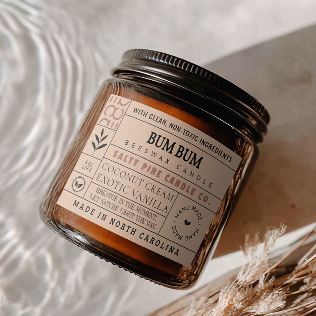 Bum Bum Beeswax Candle