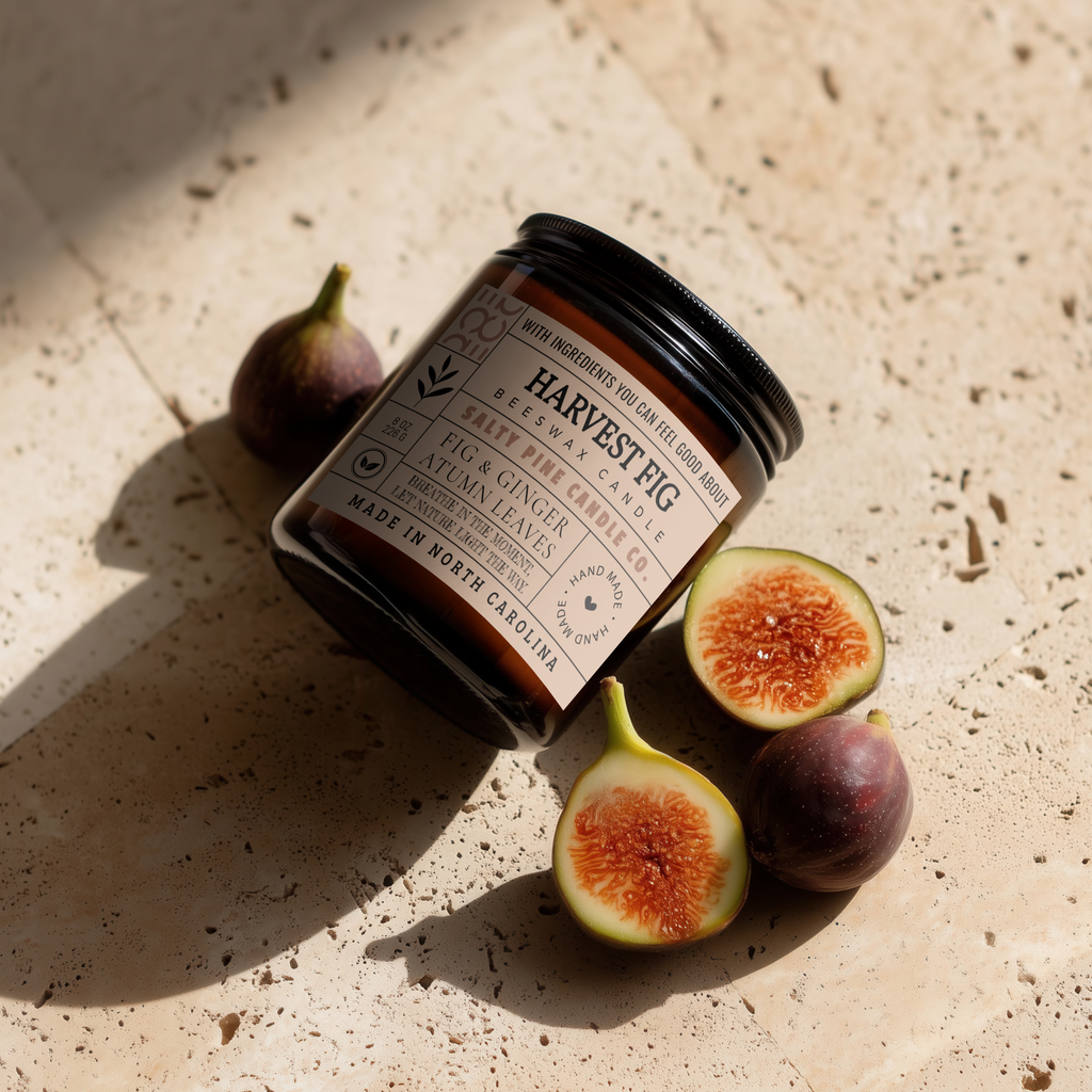 Harvest Fig Beeswax Candle
