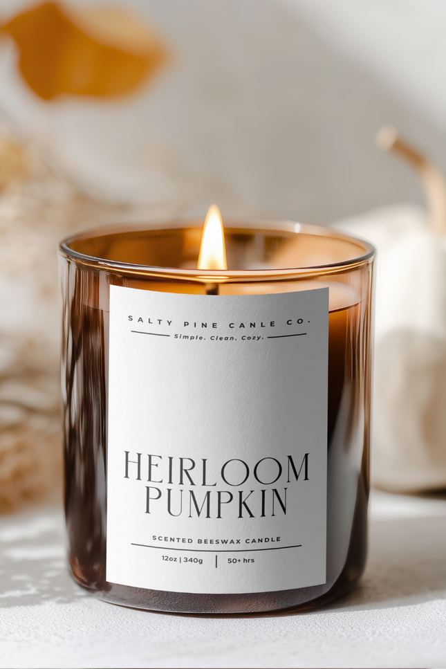 Heirloom Pumpkin Fall 12oz Candle