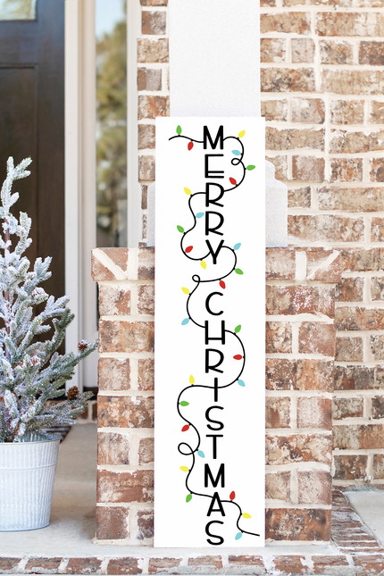 Merry Christmas Welcome Sign