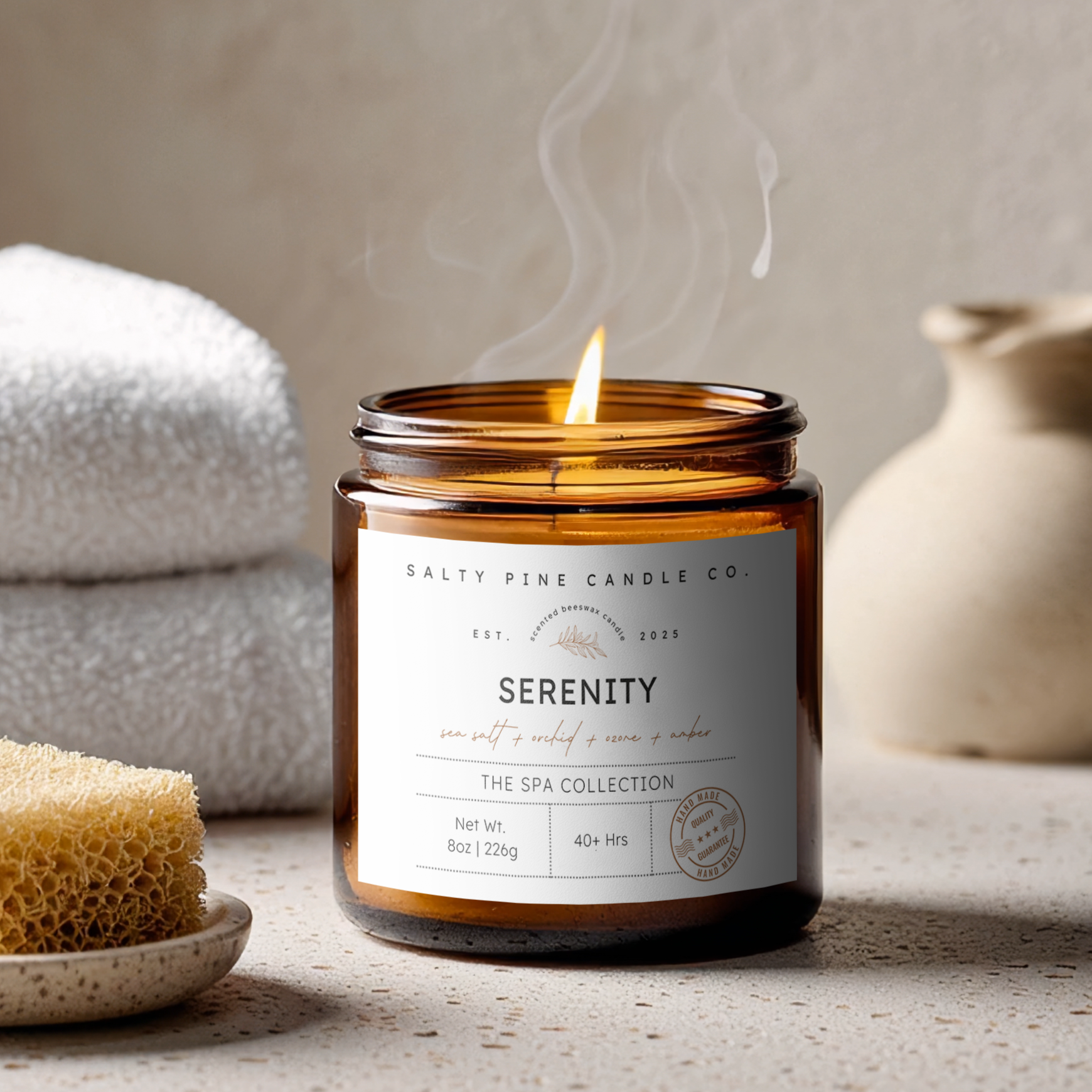 Serenity Spa Candle